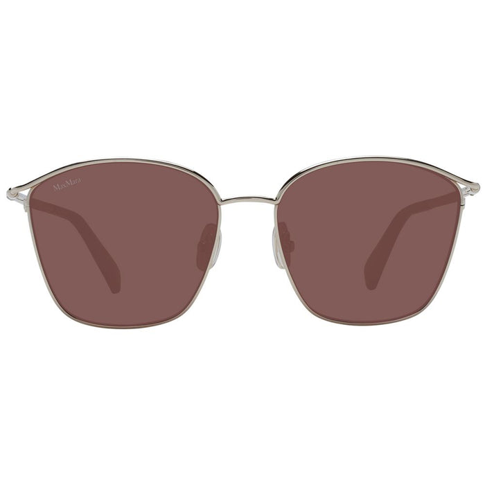 Max Mara Gold Metal Sunglasses