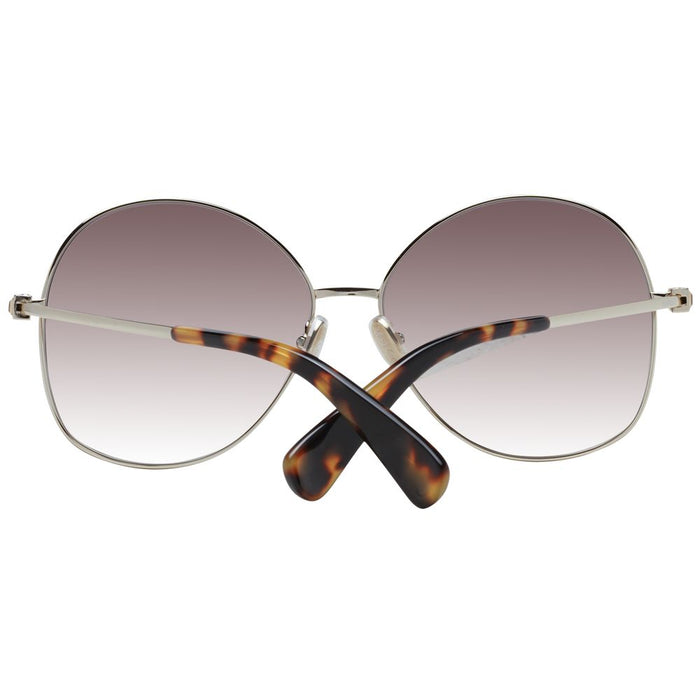 Max Mara Gold Metal Sunglasses