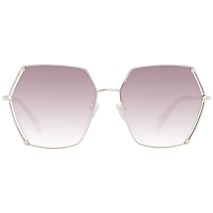 Police Rose Gold Metal Sunglasses
