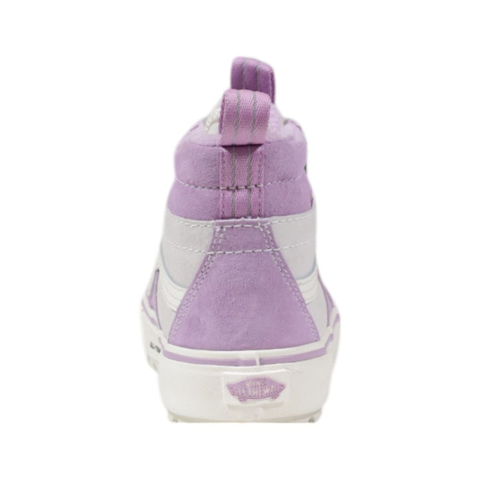 Vans Purple Leather High Top Sneakers