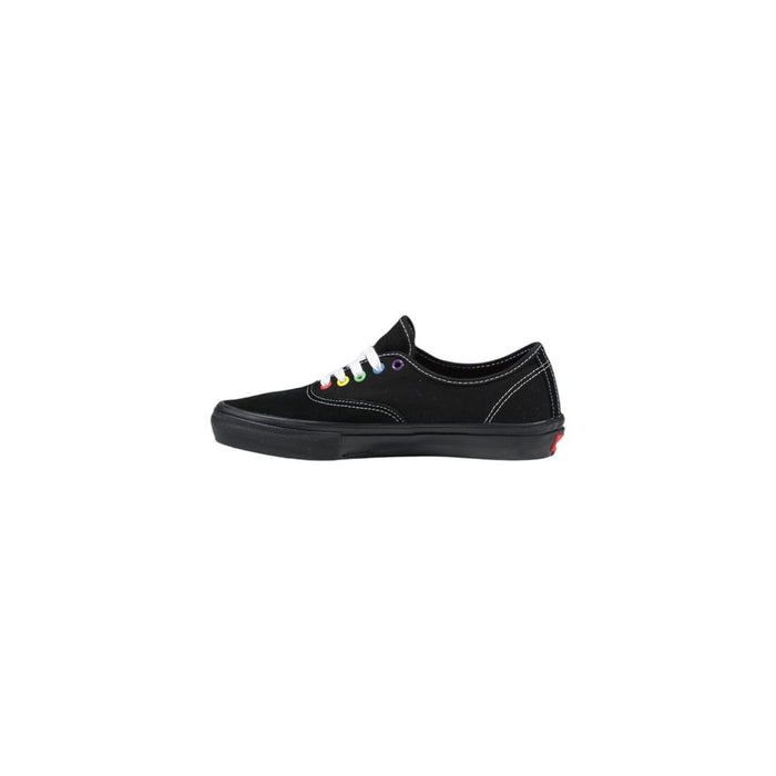 Vans Black Suede Leather Athletic Sneakers