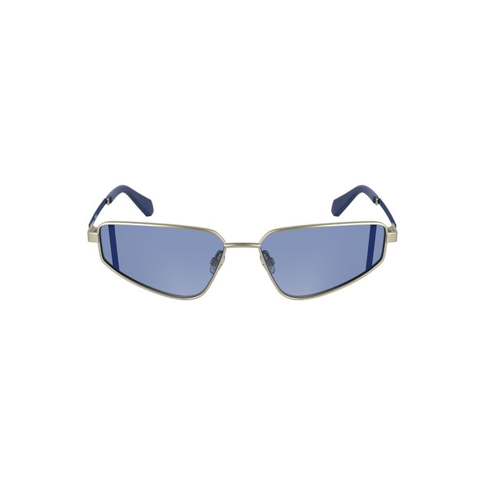 Calvin Klein Gray Metal Women Sunglasses