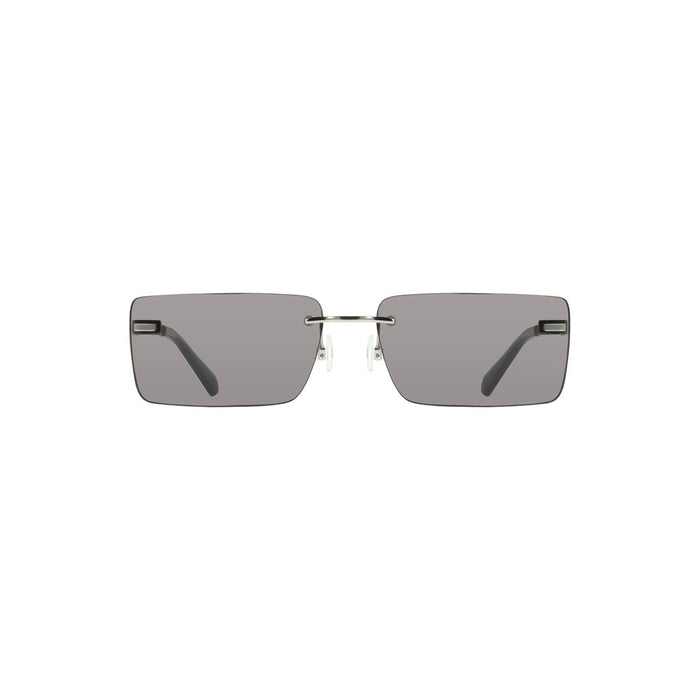 Calvin Klein Black Metal Women Sunglass
