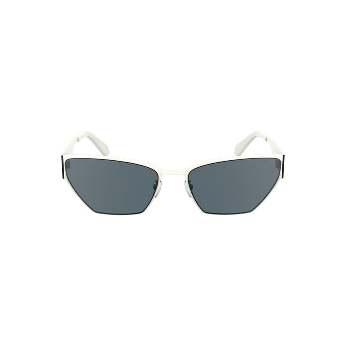 Calvin Klein White Metal Women Sunglass