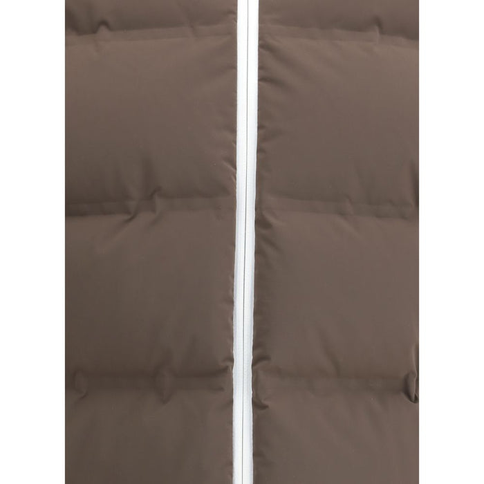 Brunello Cucinelli Brown Polyamide Coat