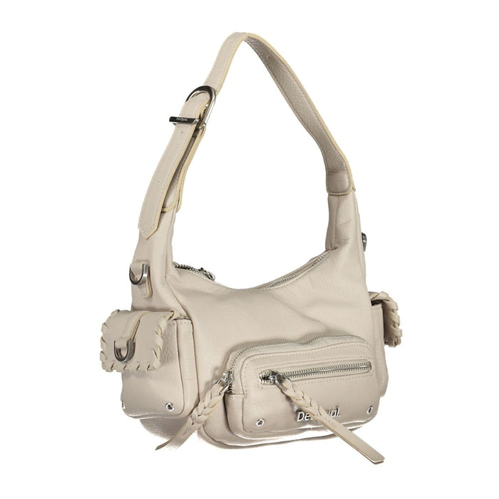 Desigual White Polyurethane Women's Handbag