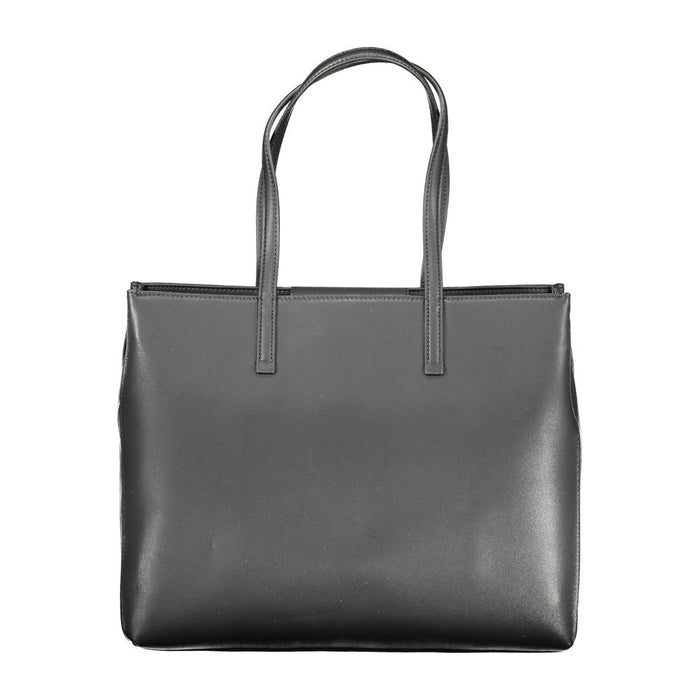 Calvin Klein Black Polyester Women Handbag