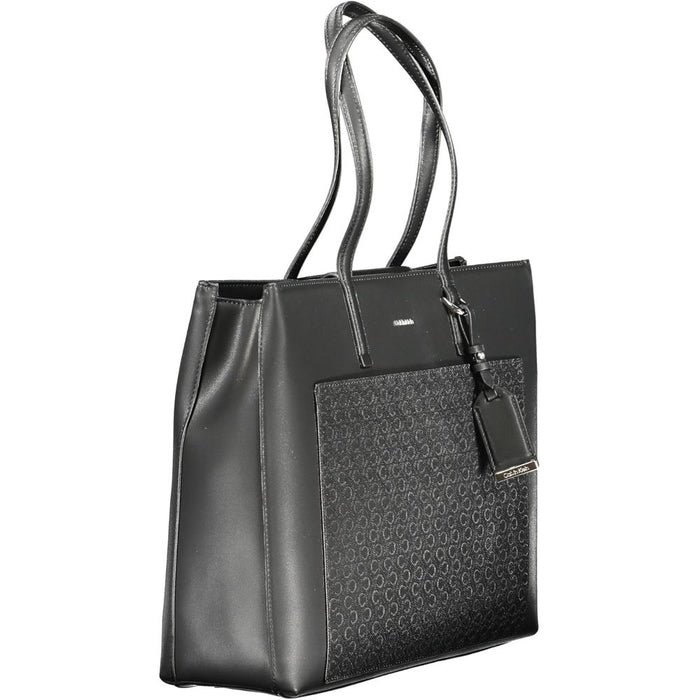 Calvin Klein Black Polyester Women Handbag