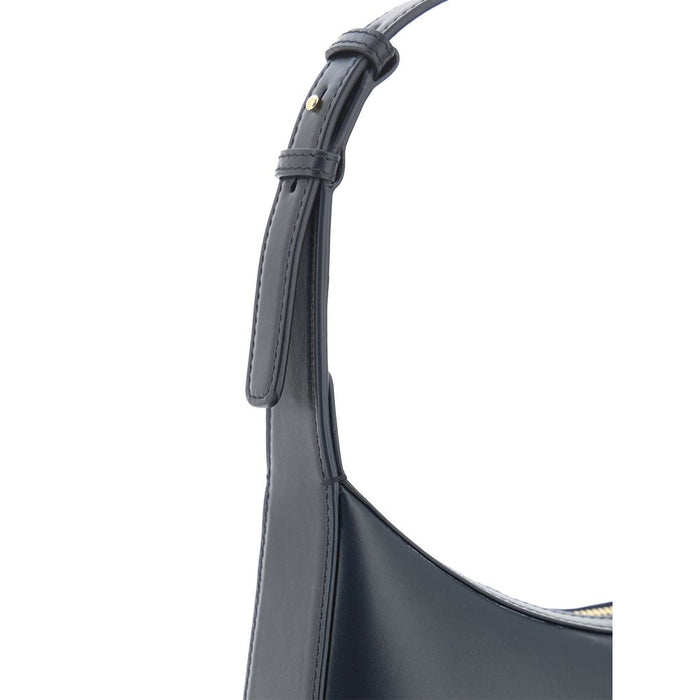 Dolce & Gabbana Black Calf Leather Bos Taurus Shoulder Bag