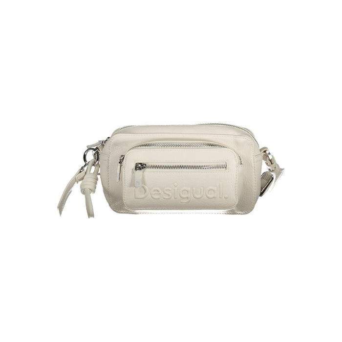 Desigual White Polyurethane Women Handbag
