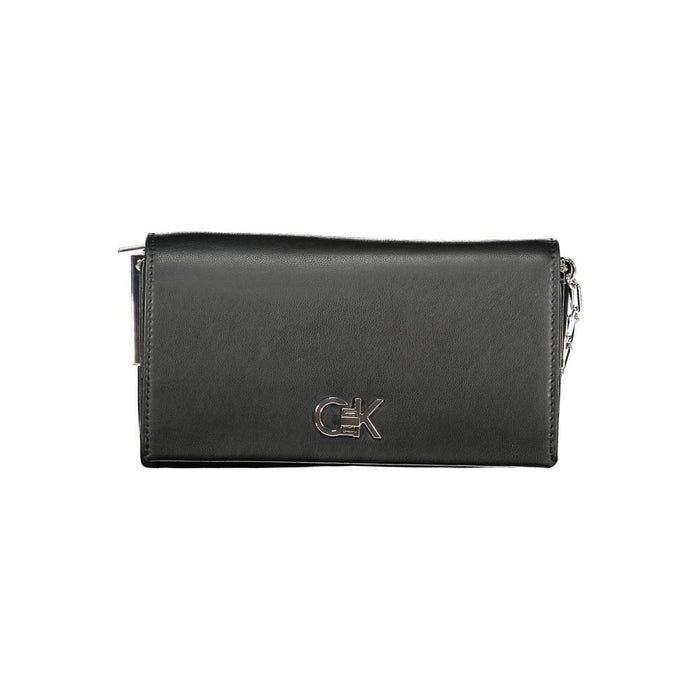 Calvin Klein Black Polyester Handbag