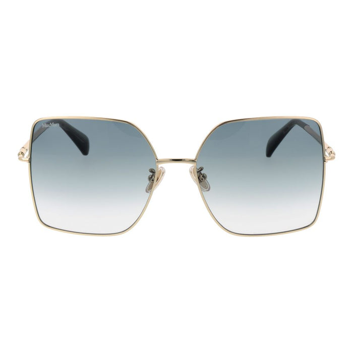 Max Mara Gold Metal Sunglasses