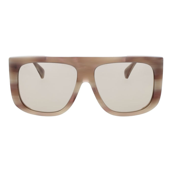 Max Mara Cream Acetate Sunglasses