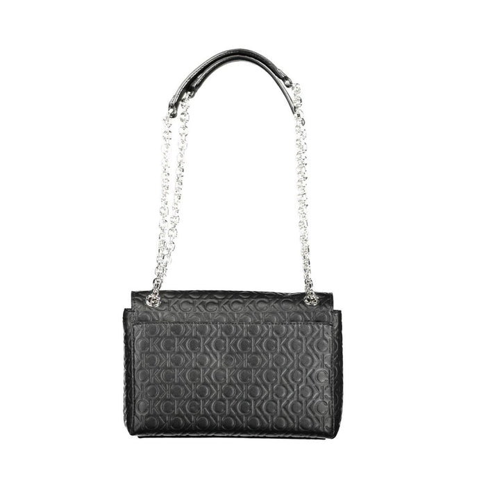 Calvin Klein Black Polyester Handbag