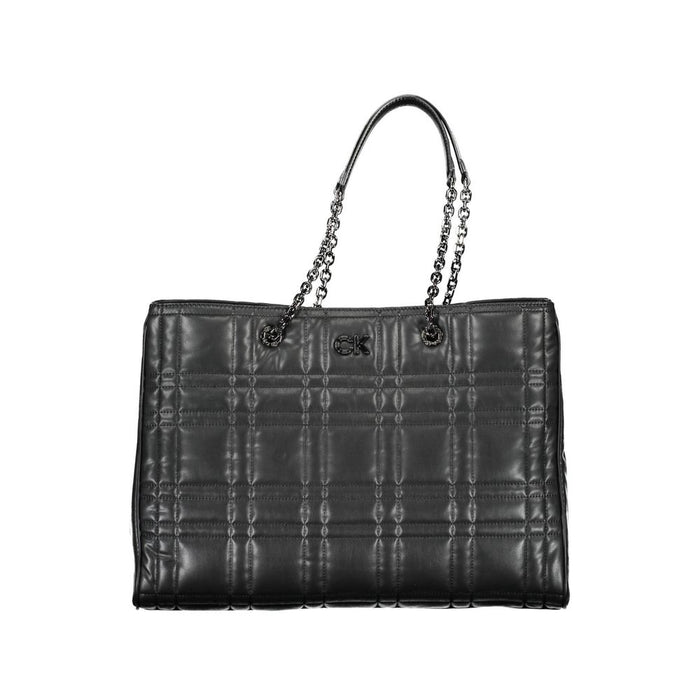 Calvin Klein Black Polyester Handbag