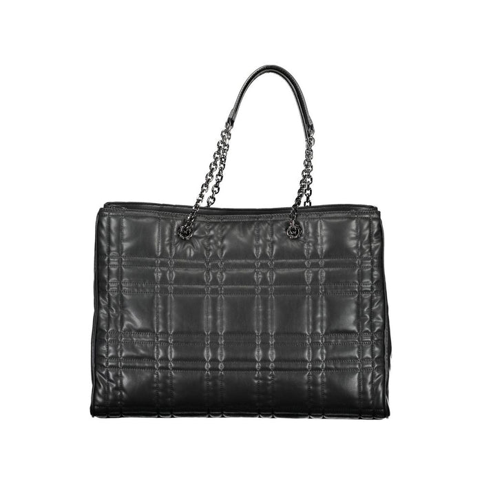 Calvin Klein Black Polyester Handbag