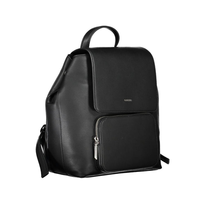Calvin Klein Black Polyester Backpack