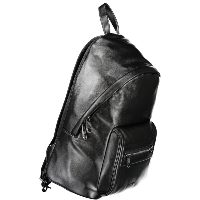 Calvin Klein Black Polyester Men Backpack