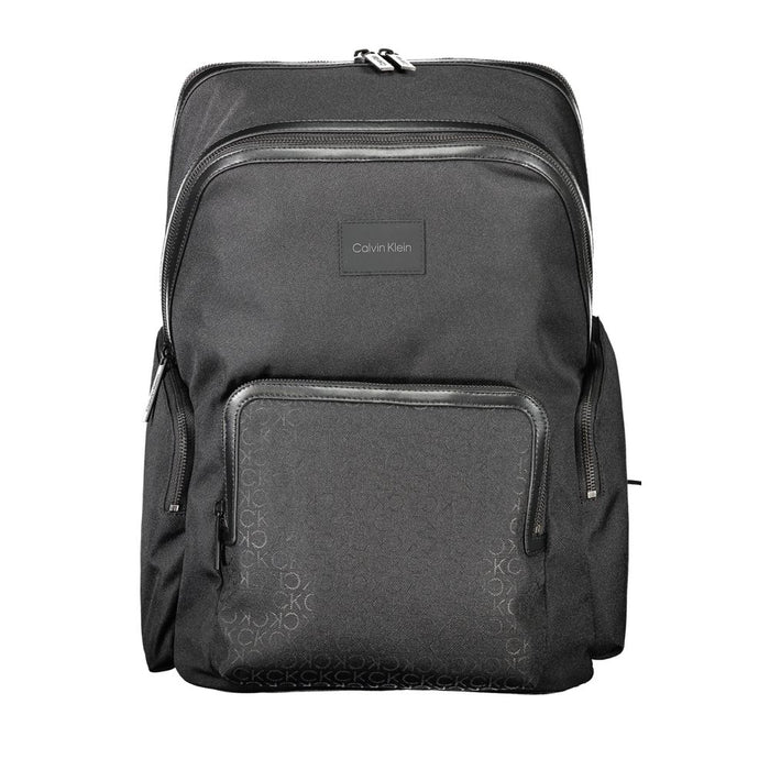 Calvin Klein Black Polyester Men's Backpack
