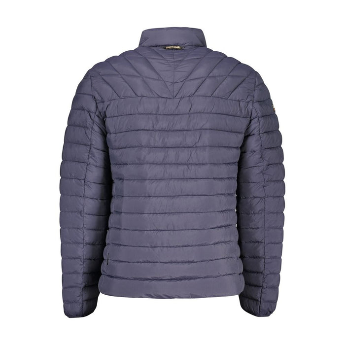 Napapijri Blue Polyamide Men Jacket