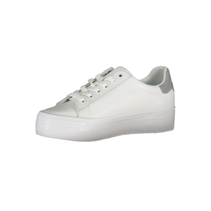 Calvin Klein Bianco Leather Women Sneaker