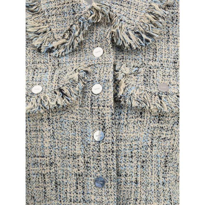 Ganni Multicolor Cotton Coat