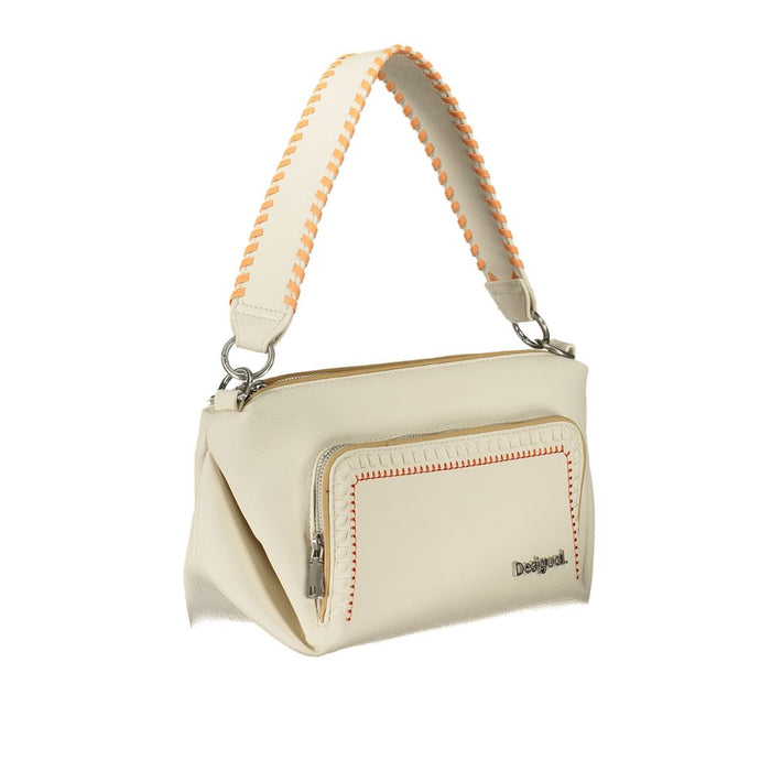 Desigual White Polyurethane Women's Handbag