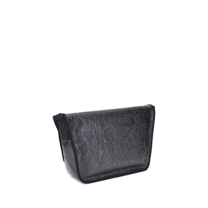 Balenciaga Black Calf Leather Bos Taurus Shoulder Bag