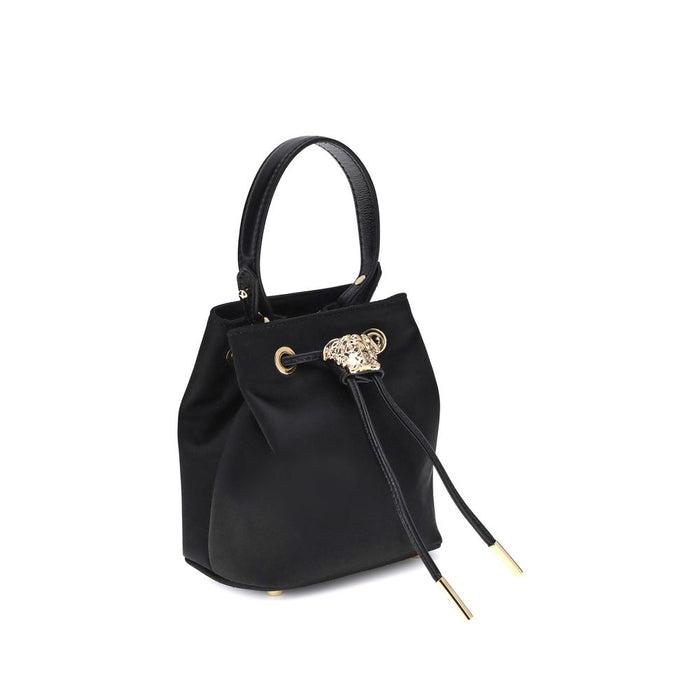 Versace Black Viscose Shoulder Bag