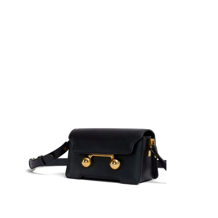 Marni Black Calfskin Belt Bag