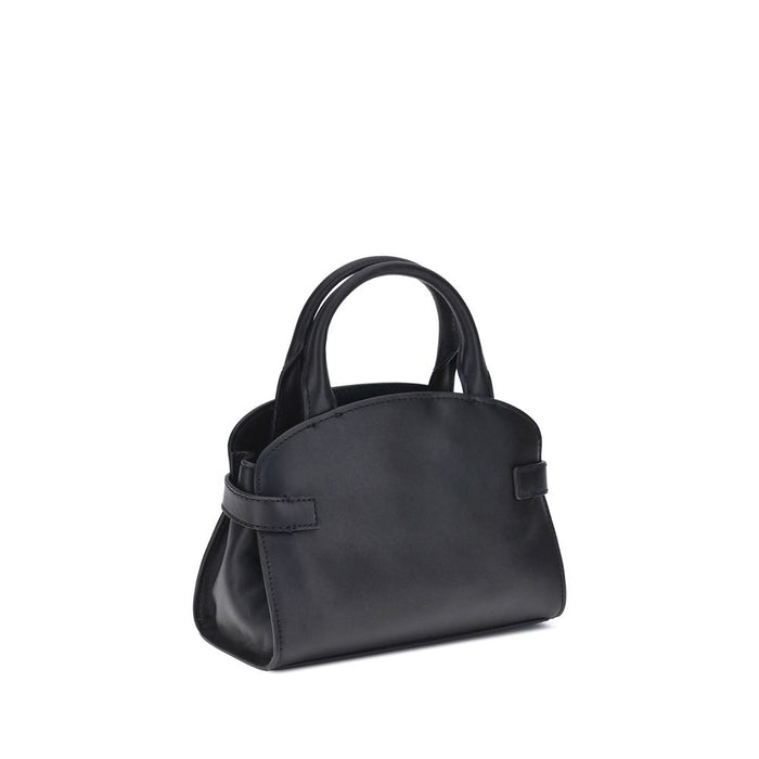 Coccinelle Black Calf Leather Bos Taurus Handbag