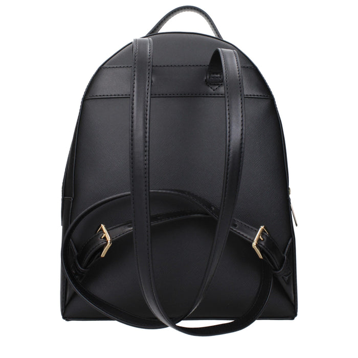 Michael Kors Black Leather Backpack