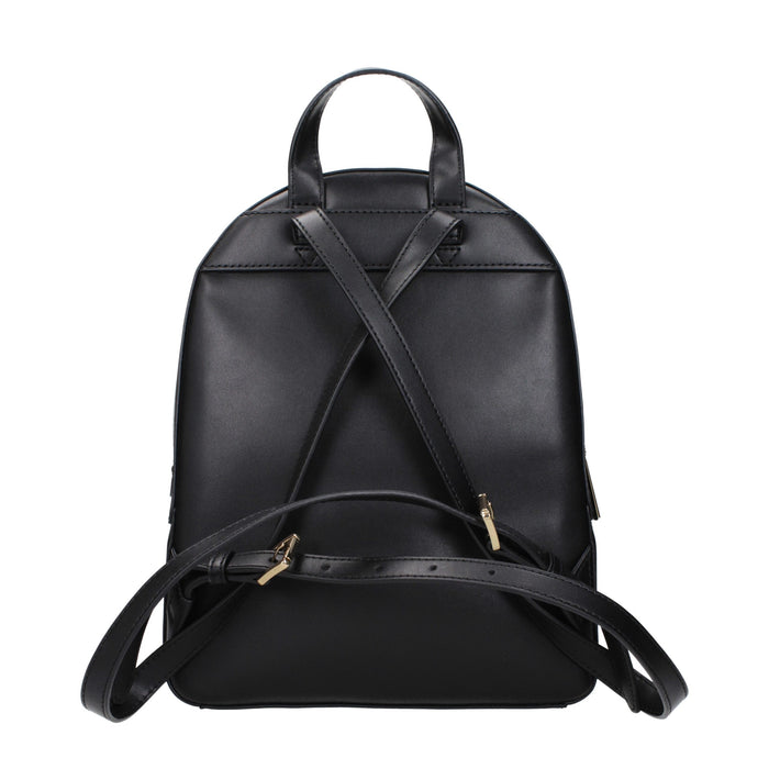 Michael Kors Black Leather Backpack