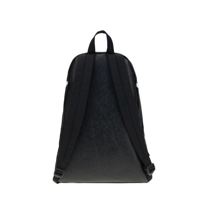 Balenciaga Black Lamb Ovis Aries Aries Backpack
