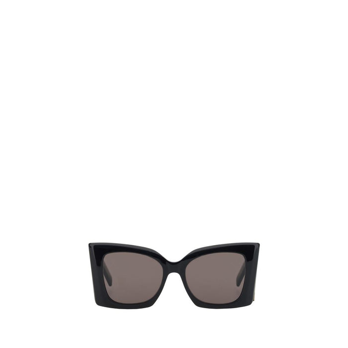 Saint Laurent Black Acetate Sunglasses