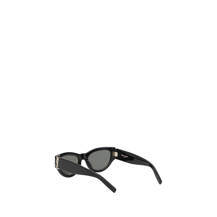 Saint Laurent Black Acetate Sunglasses