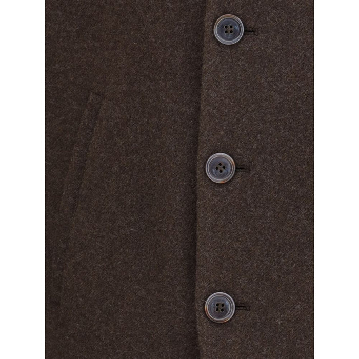 Giorgio Armani Brown Cashmere Coat