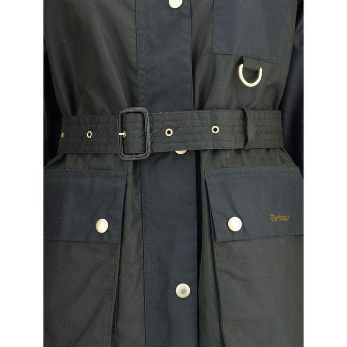 Barbour Green Cotton Coat