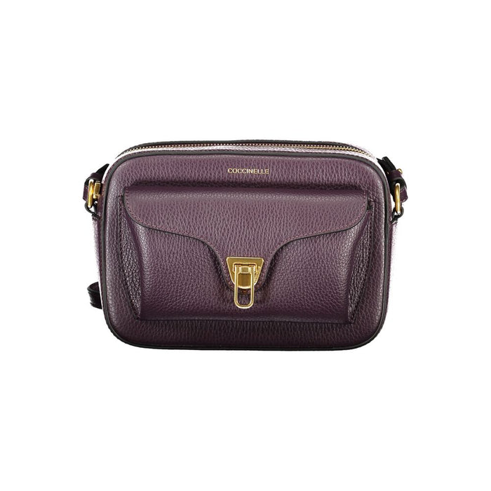 Coccinelle Purple Leather Women Handbag
