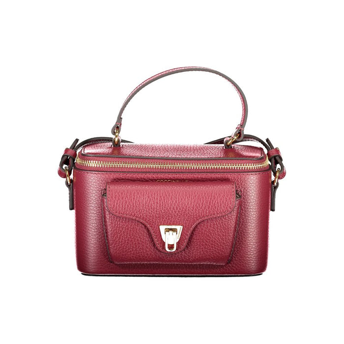 Coccinelle Purple Leather Women Handbag
