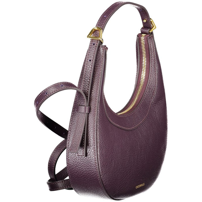 Coccinelle Purple Leather Women Handbag
