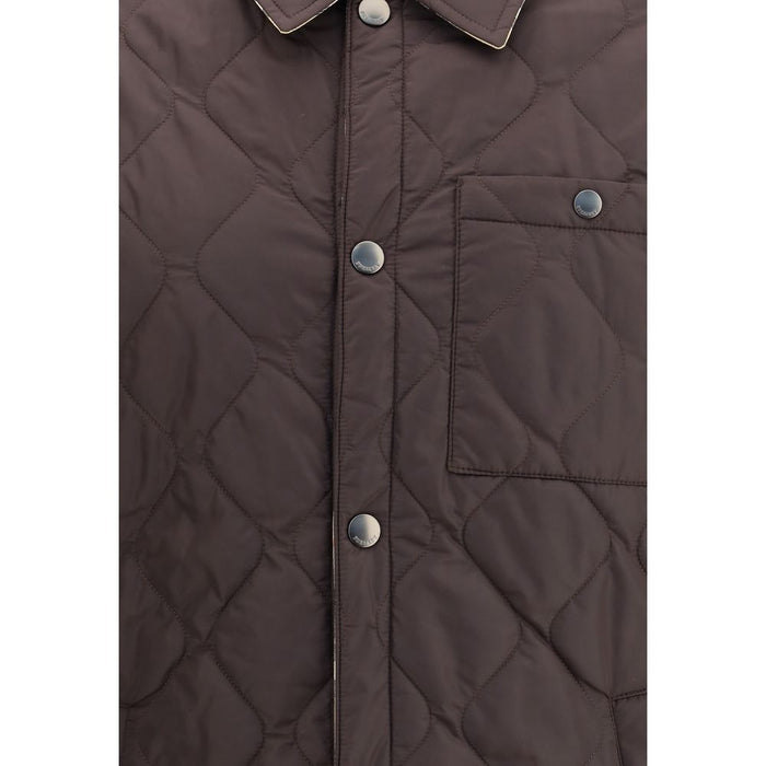 Burberry Brown Polyamide Coat