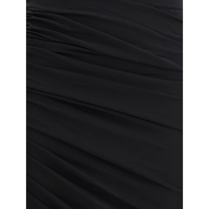 Jacquemus Black Acetate Casual Dress