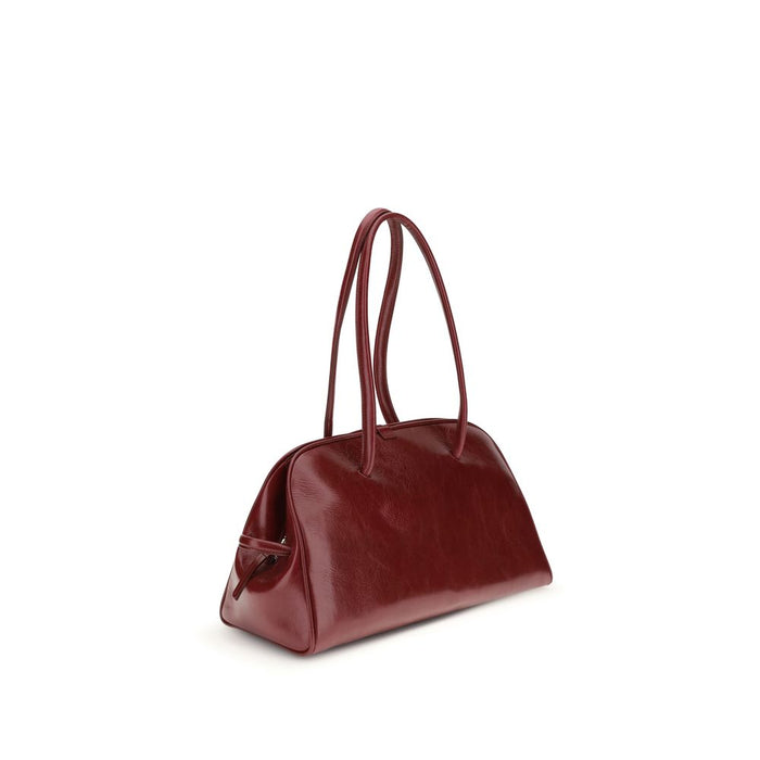 Jacquemus Red Calf Leather Bos Taurus Shoulder Bag