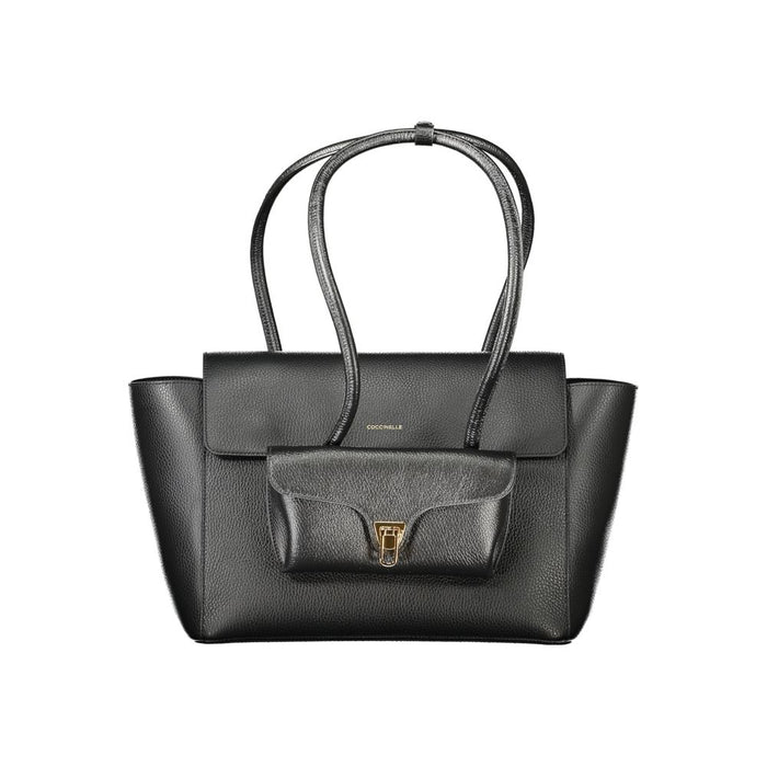 Coccinelle Black Leather Women Handbag