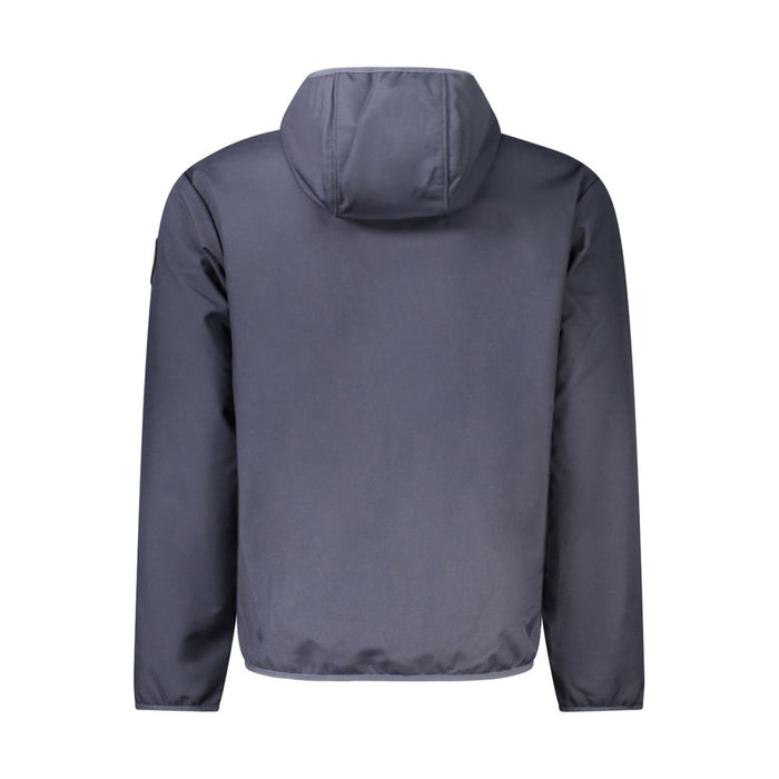 Napapijri Blue Polyester Men Jacket