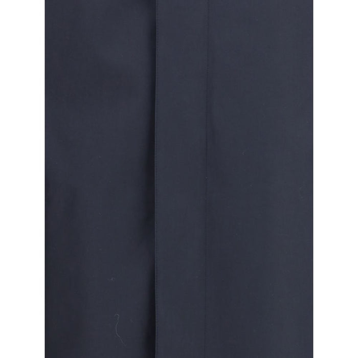 Burberry Blue Cotton Coat