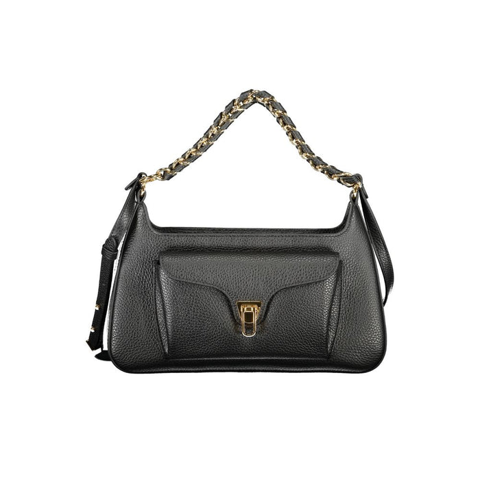 Coccinelle Black Leather Handbag