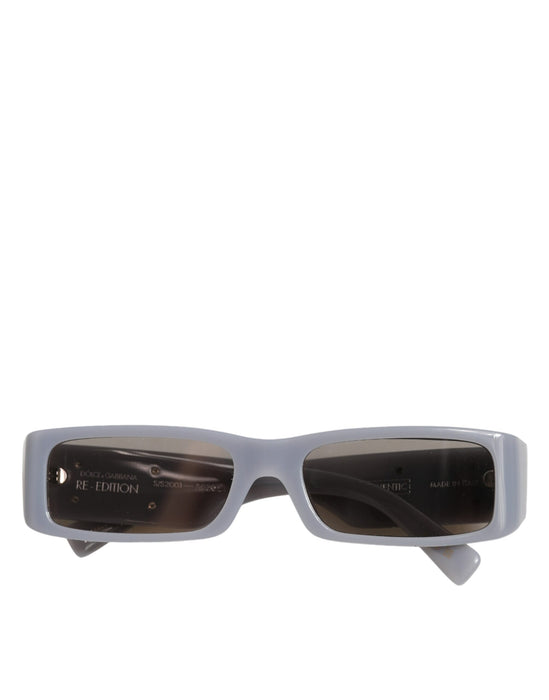Dolce & Gabbana Light Gray Re-Edition Shades Eyewear Sunglasses