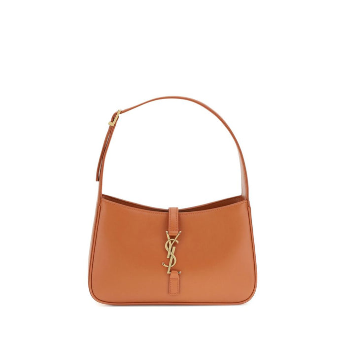 Saint Laurent Orange Calf Leather Bos Taurus Shoulder Bag